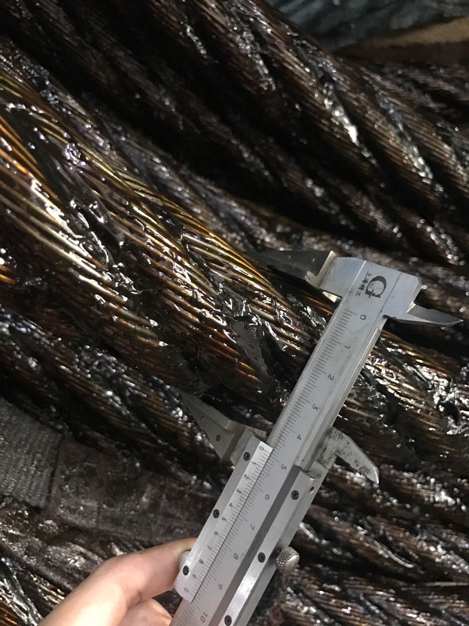 贵州巨龙光面6*37麻芯钢丝绳/般用/起重吊装专用钢丝绳48吊桥梁绳