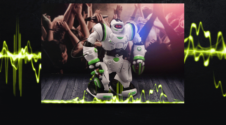 锋源 全新升级罗本艾特卡尔文遥控跳舞智能