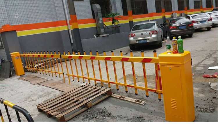 汽车匝道机抬杆栏杆车辆车牌识别收费系统门禁小区自动升降起落杆