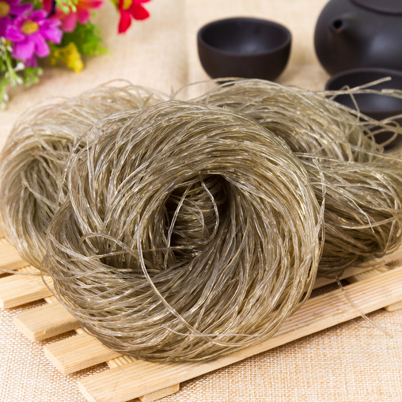 供应 红薯粉丝粉条麻辣烫 祁富圆圈粉丝18斤 袋 湖南干制.
