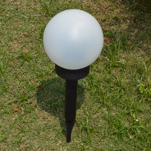 新款太阳能led圆形泡球灯花园户外庭院草坪灯厂家直销装饰插地灯