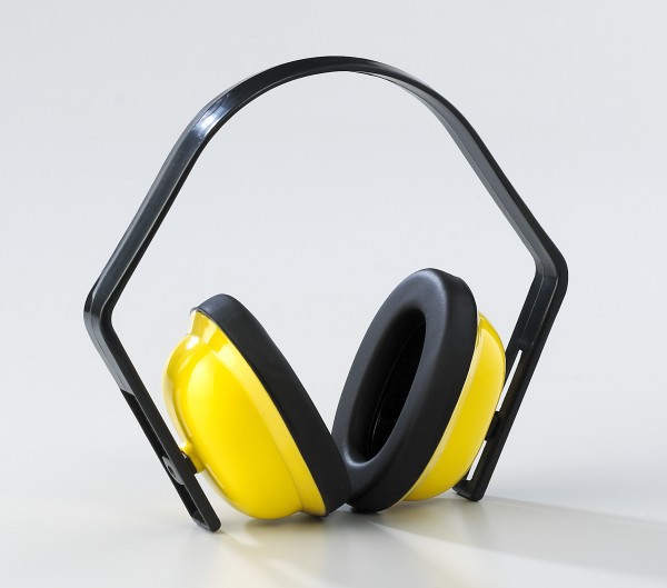 防噪音耳罩蓝鹰em62头戴式隔音耳塞挂脖式abs降噪耳罩