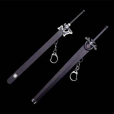 22厘米刀剑神域周边夜空之剑阐释者 带刀鞘合金武器挂件 漫展