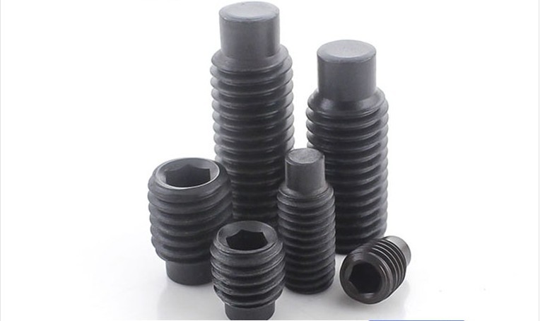 din915圆柱端内六角紧定 12.9级凸端机米 紧定螺丝m2 m2.5m3m4m5