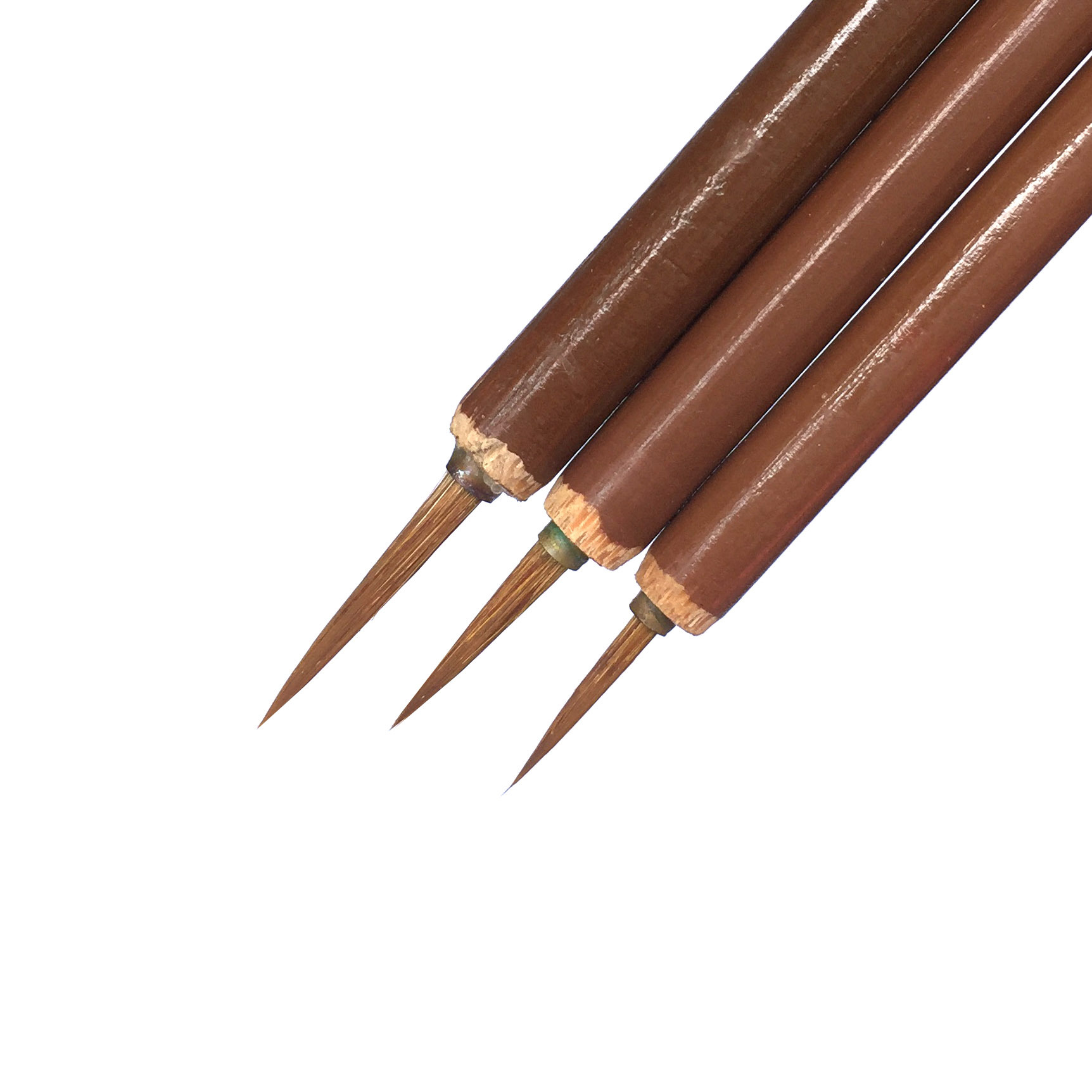 叶筋依纹狼毫描眉小楷白描毛笔书法工笔国画勾线笔厂家