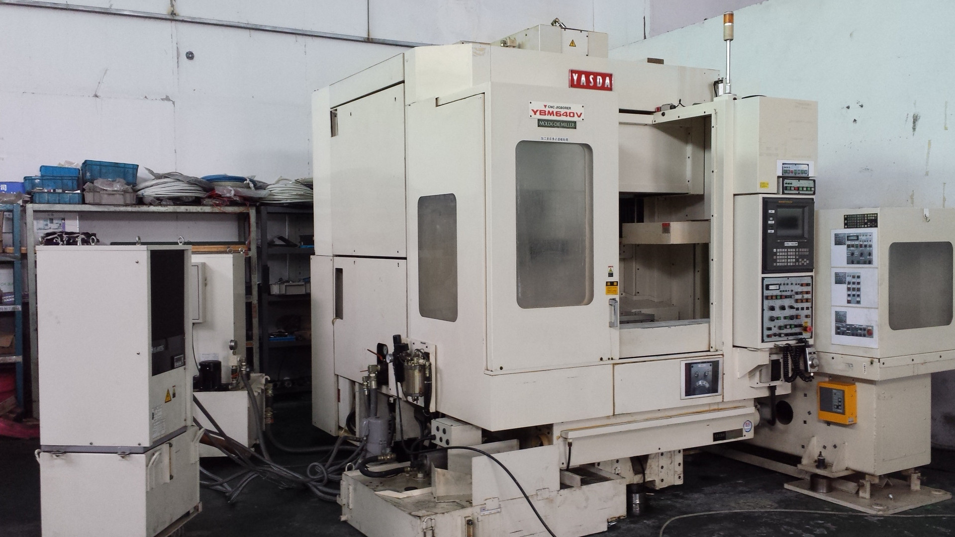 yasda安田ybm640v立式双工位加工中心-精密进口cnc数控机床
