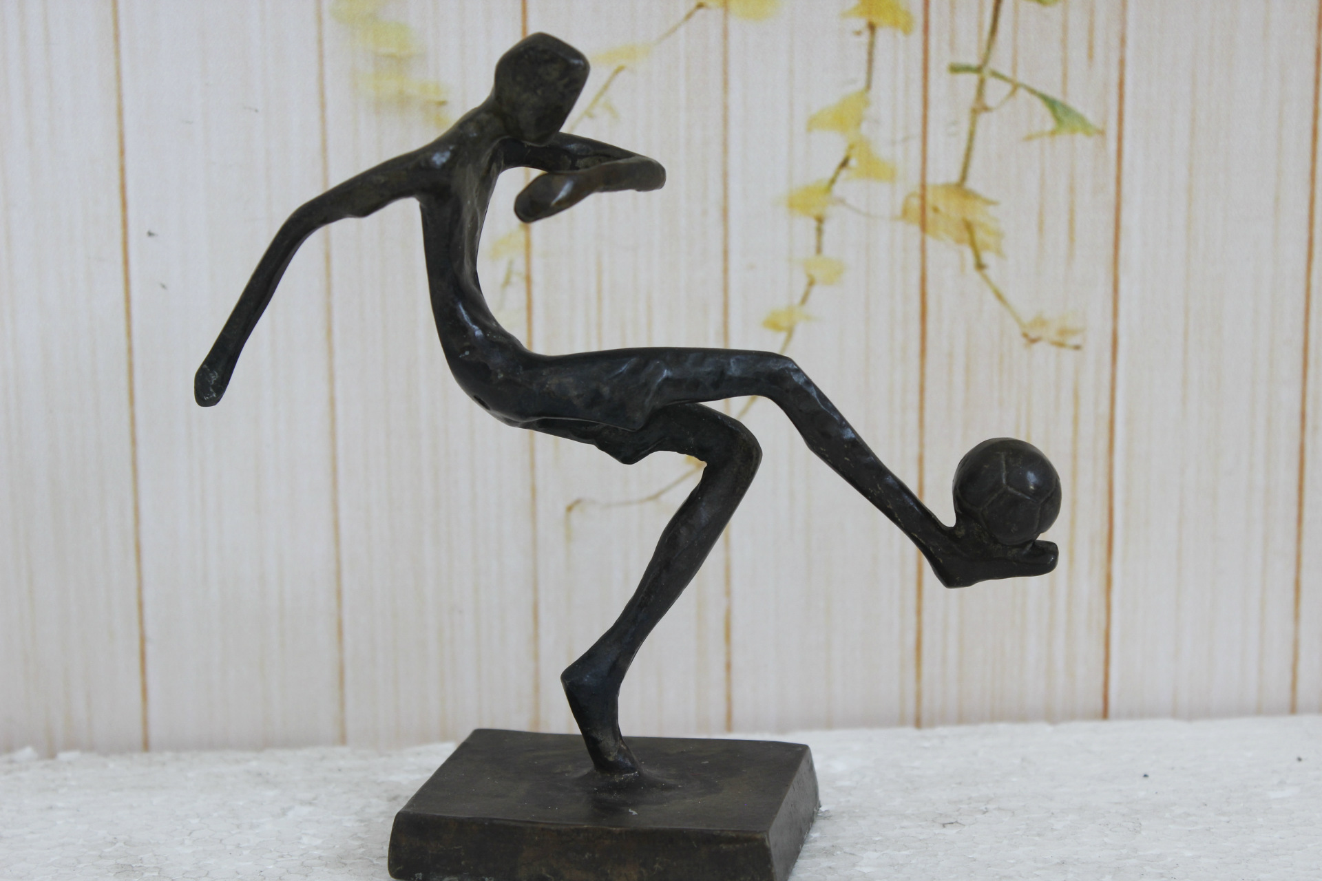 欧式摆件 金属工艺品 运动足球 简约现代 客厅桌面装饰礼品