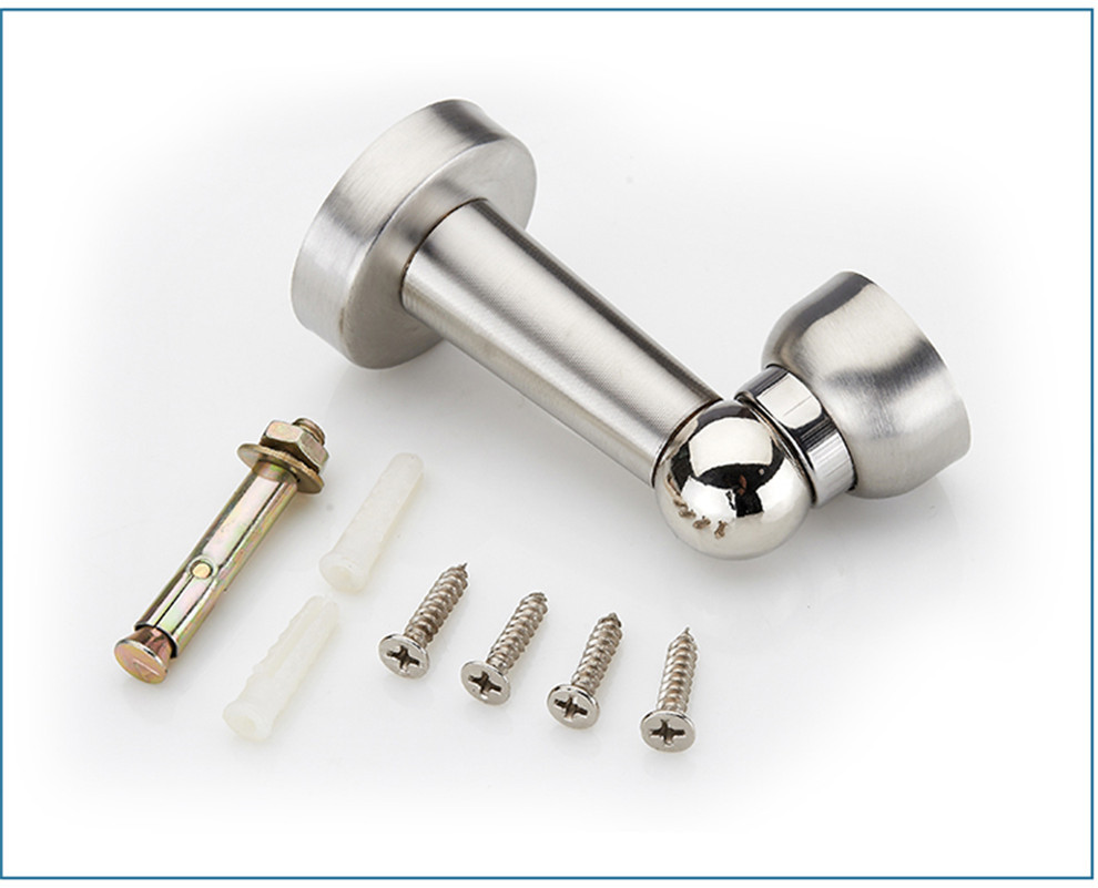 不锈钢门顶门吸 室内卧室房门门吸 玻璃门地门吸门挡五金配件批发