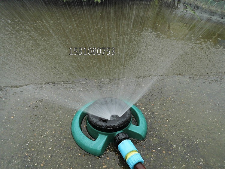 多功能移动式花园自动旋转喷头园林灌溉 草坪浇灌喷淋 园艺洒水器