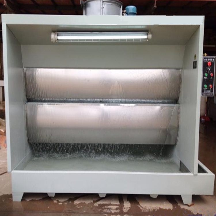 喷漆水帘柜水帘柜厂家 上门安装除尘水帘柜 除尘无污染水帘柜-阿里巴