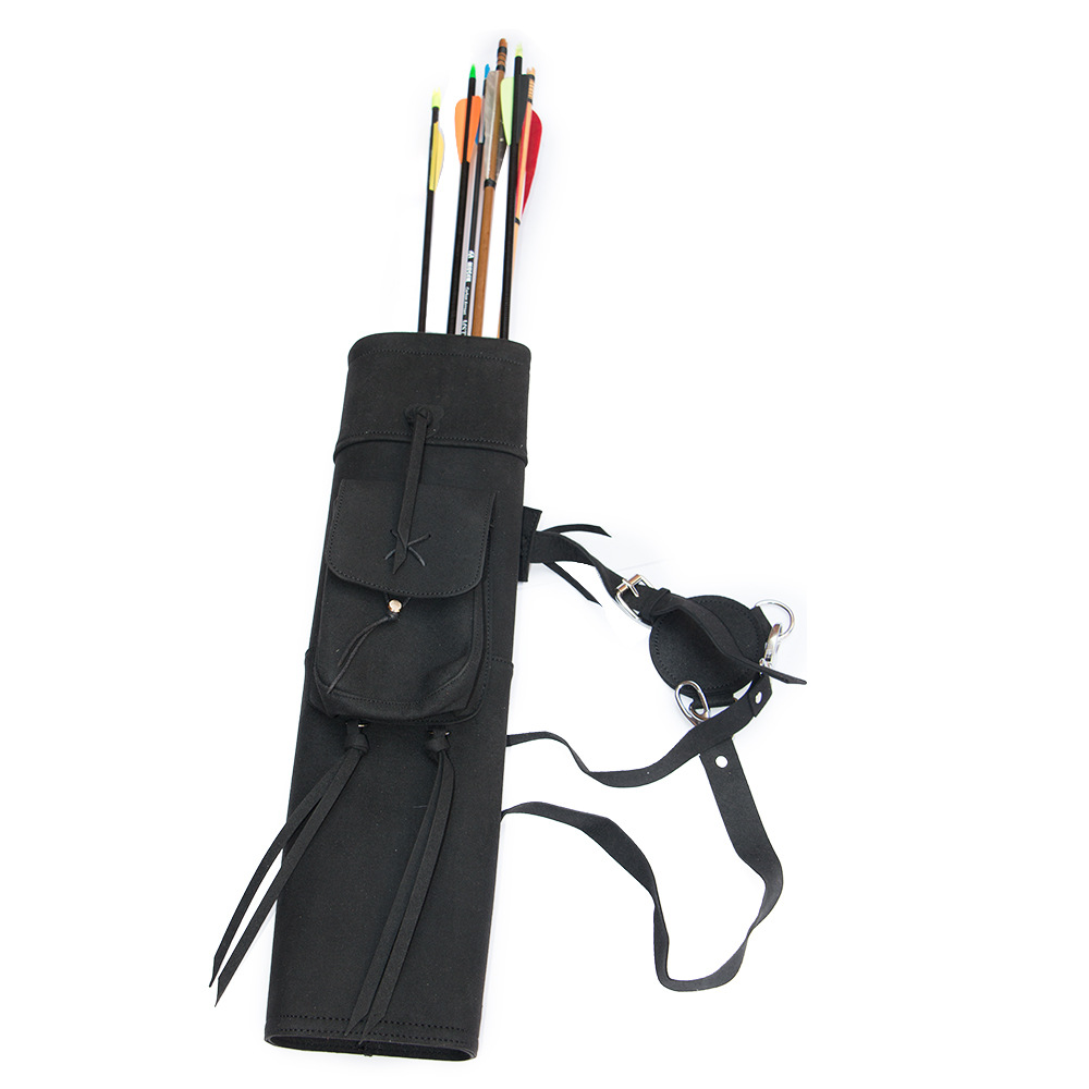 huwairen 背式箭袋 可装30支箭 美猎户外射箭配件箭包