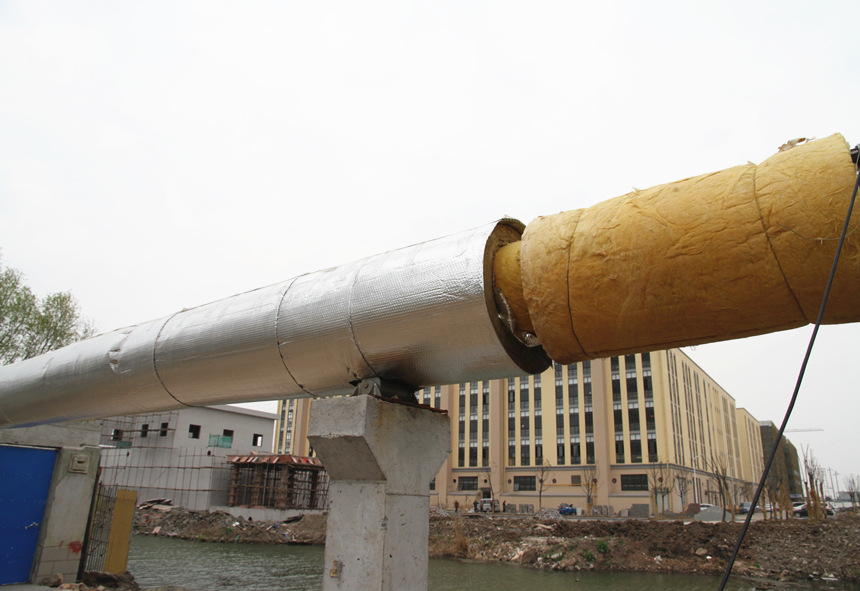 厂家直供石家庄降低能耗的高温管道反射层 防腐保温层