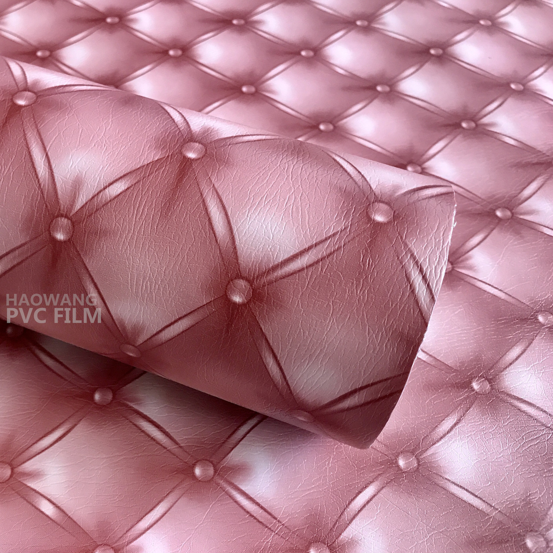 pvc墙纸皮纹墙板包覆专膜 pvc吸塑专用
