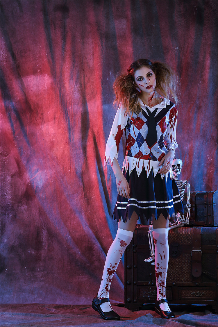 万圣节吸血鬼干尸新娘装僵尸新娘装copslay电影女演出服装