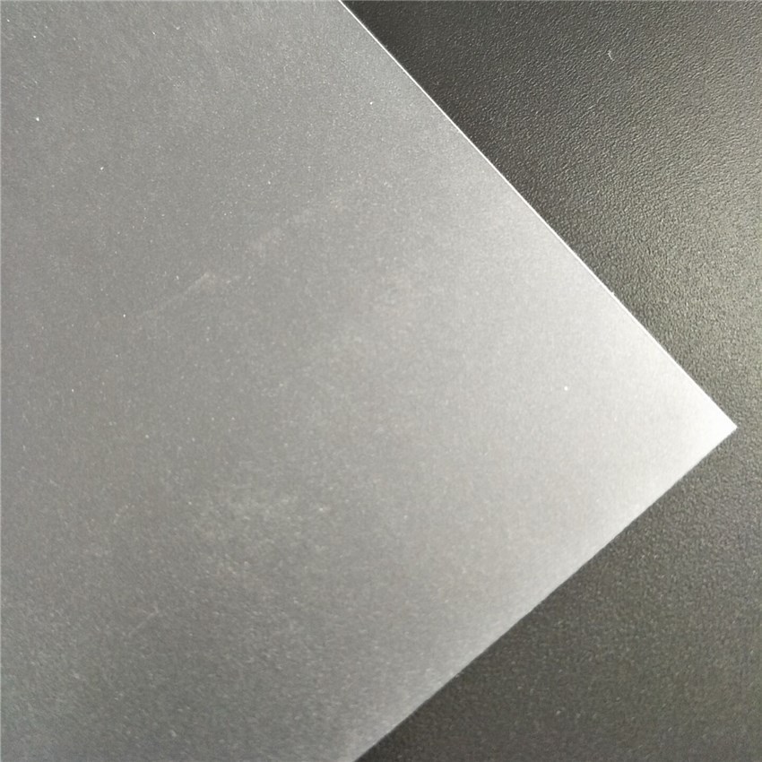 pvc磨砂塑料硬薄片文具用服装模板环保6p半透明粗砂聚氯乙烯片