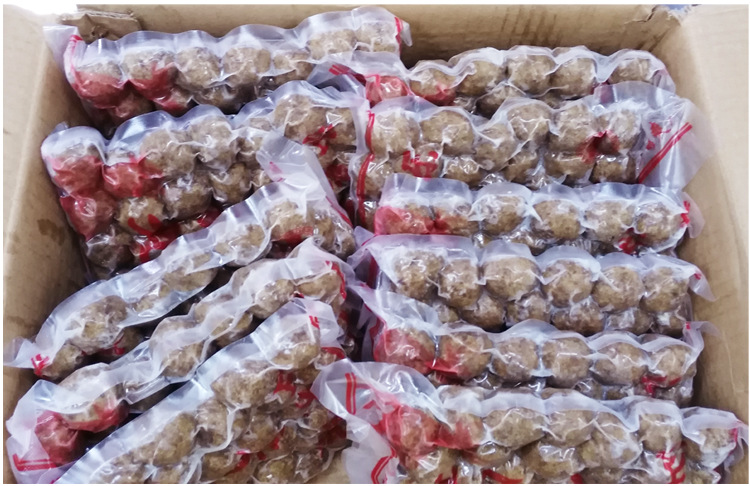 大量批发鲜牛肉 手工制作真空包装500g正宗潮汕特级牛肉丸牛筋丸