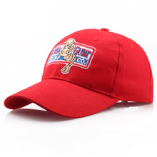 阿甘的传奇红色帽子帆布太阳帽厂价批发欧美流行游戏周边礼物
