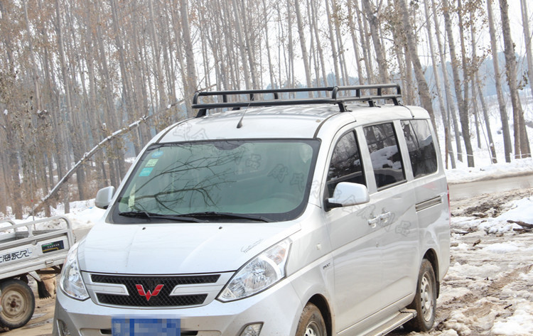 五菱荣光v 宏光v改装专用 车顶行李架 行李框 车顶货架