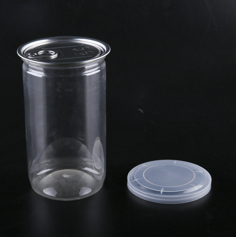 pet塑料易拉罐 食品罐 坚果罐117b