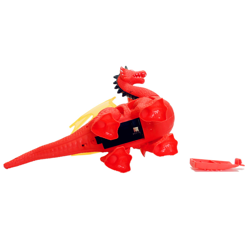 电动行走恐龙三头龙仿真恐龙模型 闪光投影声音电动 地摊热卖