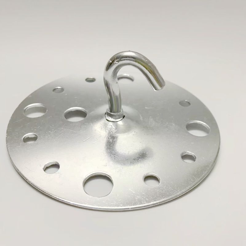 【批发】灯具配件多功能闭口圆挂板吊灯底盘挂板 吊钟钩子115大