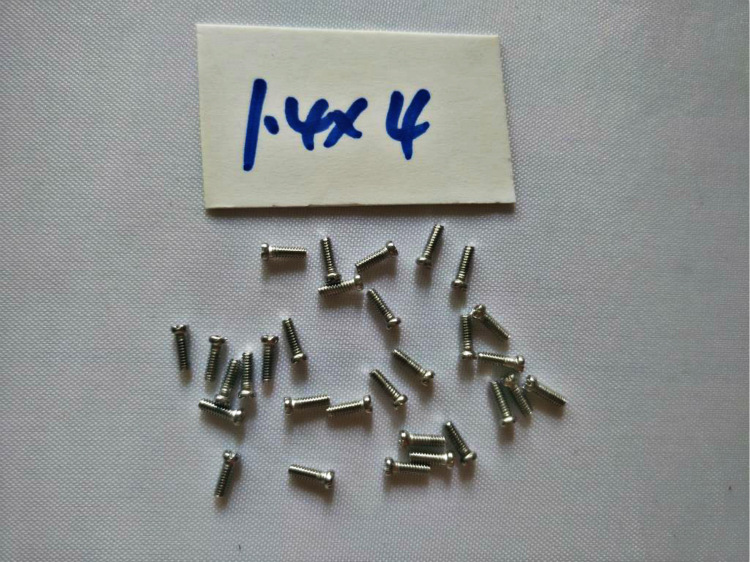 眼镜螺丝眼镜架螺丝 桩头螺丝 规格2.0*1.4*4.0眼镜配件