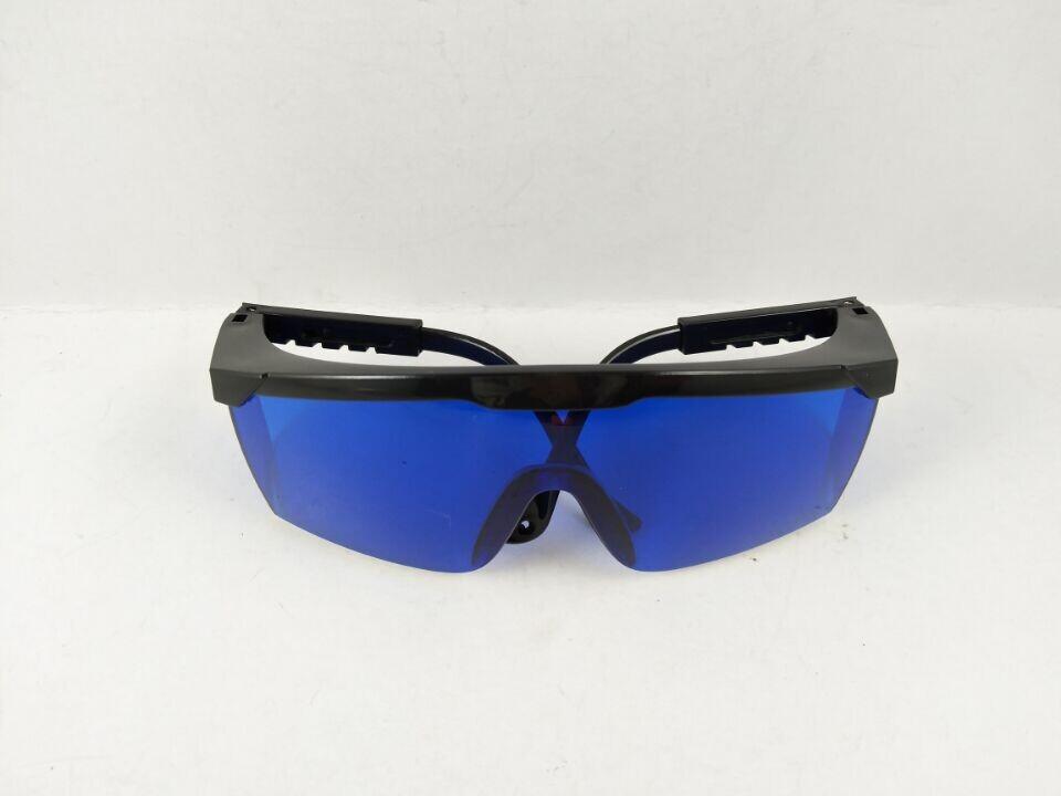 洁星防护镜护目镜蓝色镜片伸缩脚e光脱毛opt美容激光防护眼镜劳保