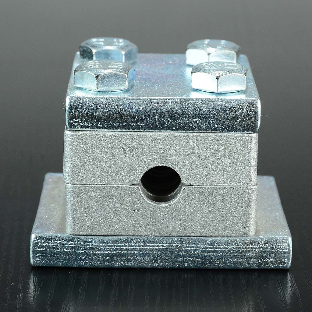 供应jb/zq4008-97双螺栓重型塑料管夹 产品符合重型机械标准