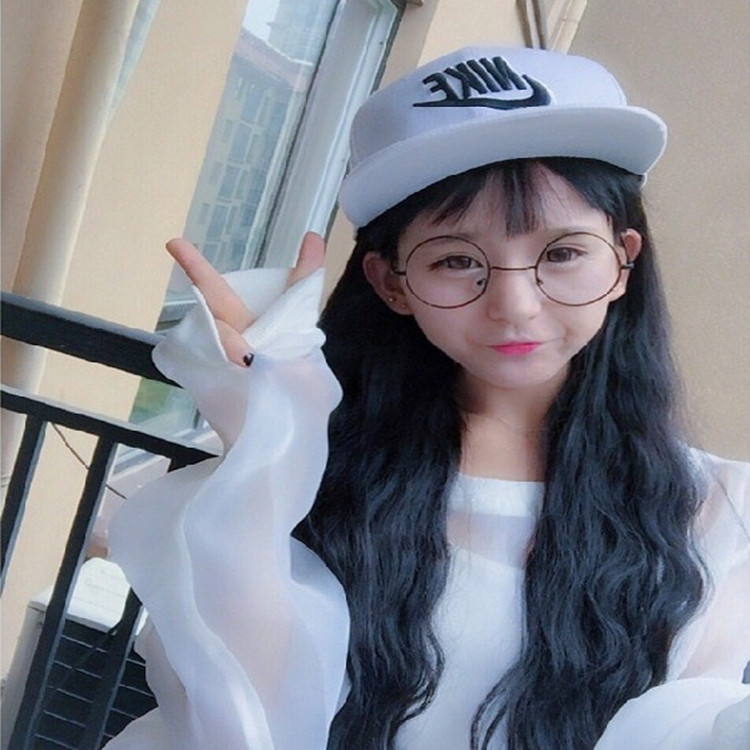 快手网红瑜妹妹王逗逗同款假发女空气薄齐刘海玉米烫蛋卷长卷发套