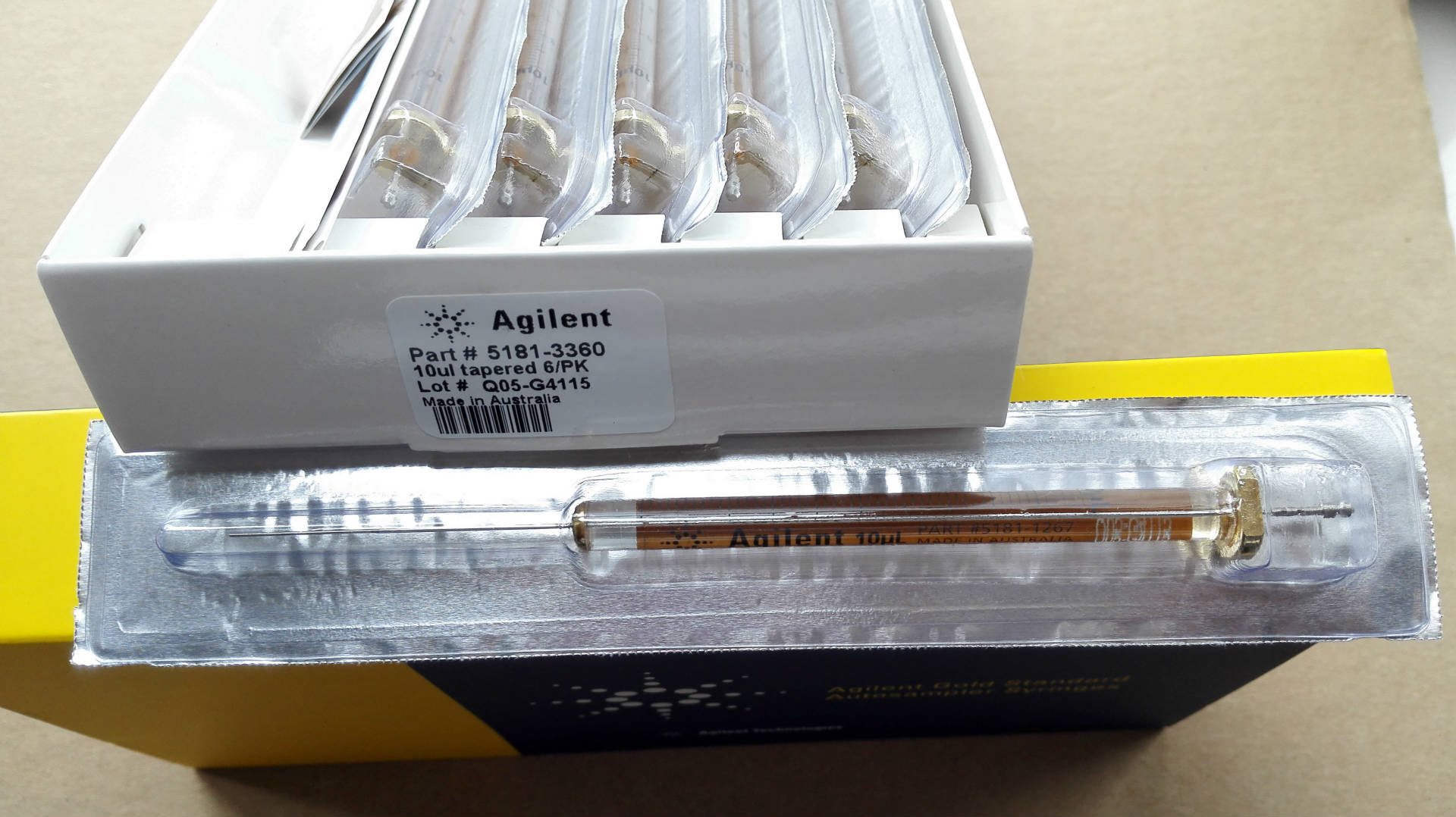 安捷伦51813360als进样针10μl固定式针头