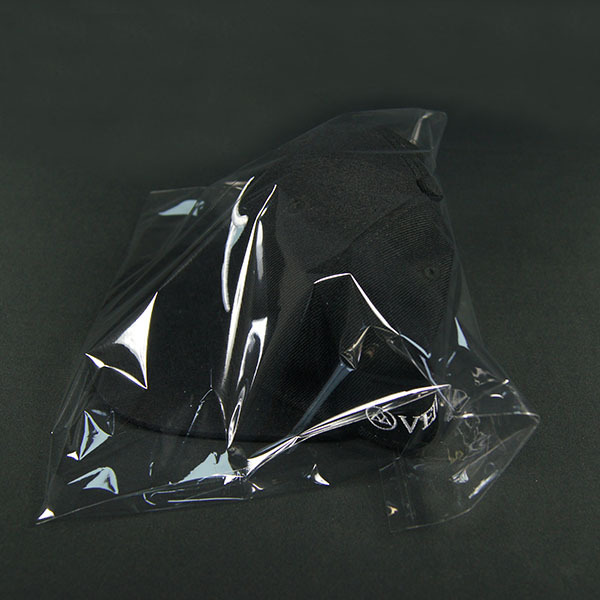 现货5丝规格30*35棒球帽平沿帽opp透明塑料袋自封袋