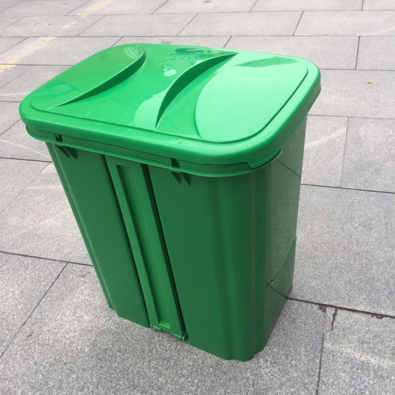 厂家直销双胞胎分类连体40l垃圾桶 通用型 上海指定款