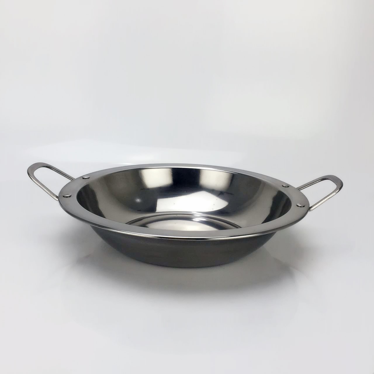 5 特厚 宽边锅 平底锅仔不锈钢 酒精炉干锅 小火锅 可调节