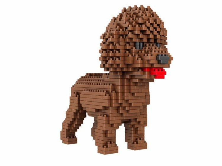 Bausteine Haustier Hund Golden Retriever Corgi Teddy Geschenk Spielzeug 950+PCS 