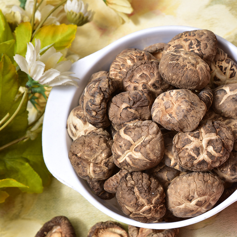 古田农家特产小花菇500g香菇食用菌干货散装批发产地直销无根肉厚