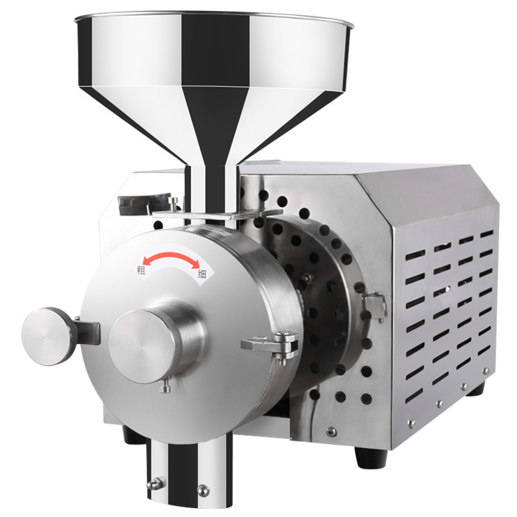 金本全自动不锈钢商用家用五谷杂粮磨粉机打粉机粉碎机厂家直销