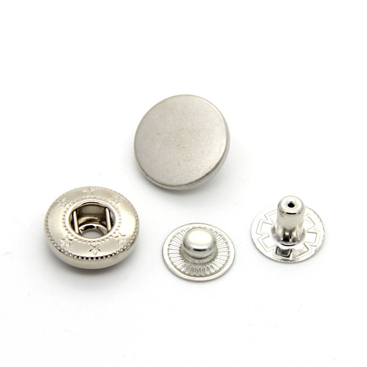 金属铜按扣四合扣 服装箱包羽绒服外套纽扣