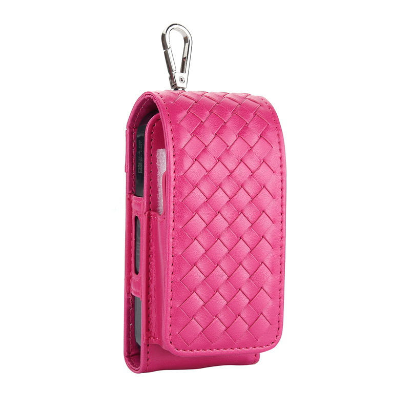 编织纹iqos电子烟皮套亚马逊日本站韩国万宝路电子烟配件保护套