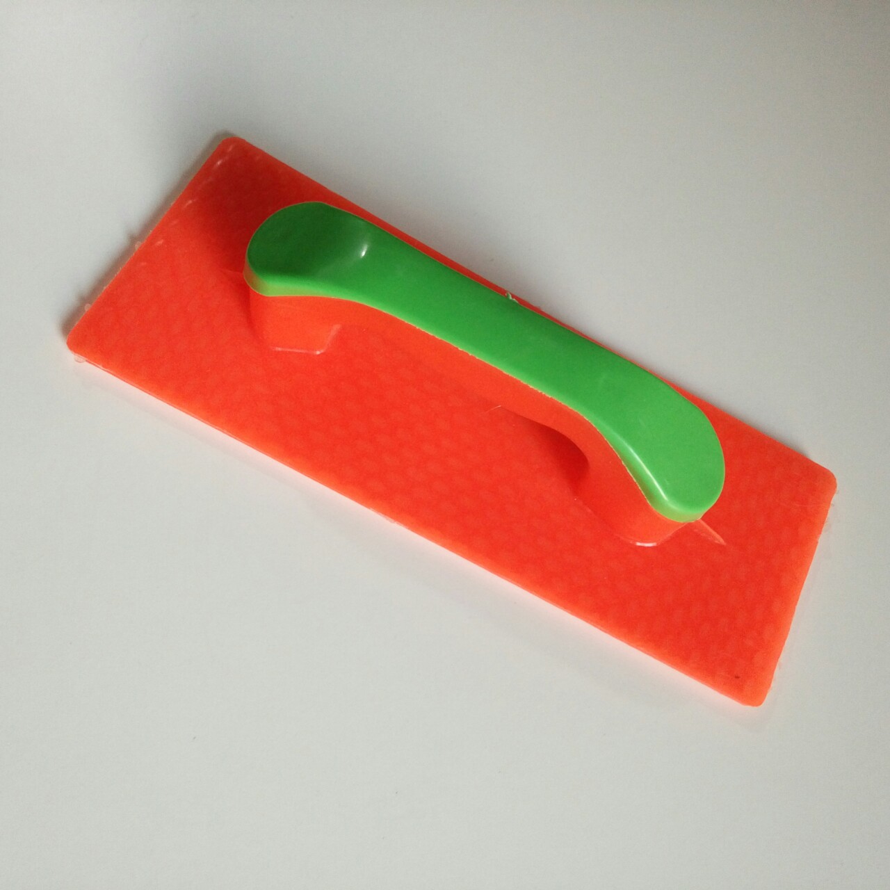 桔红塑料抹子抹泥板建筑沙抹子泥瓦工具托灰板抹泥抹子