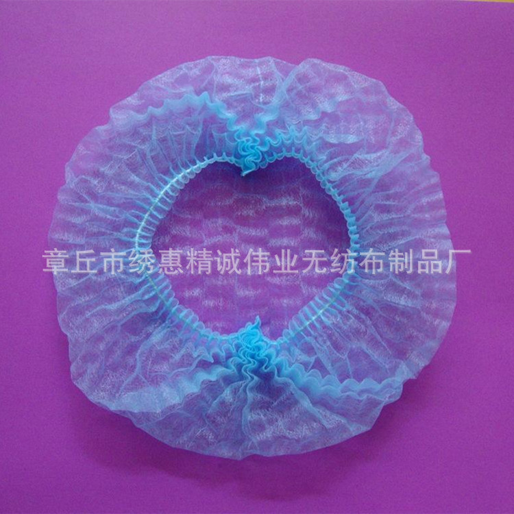 Shandong Disposable Non-Woven Hat Beauty Food Factory Dustproof Protective Hat