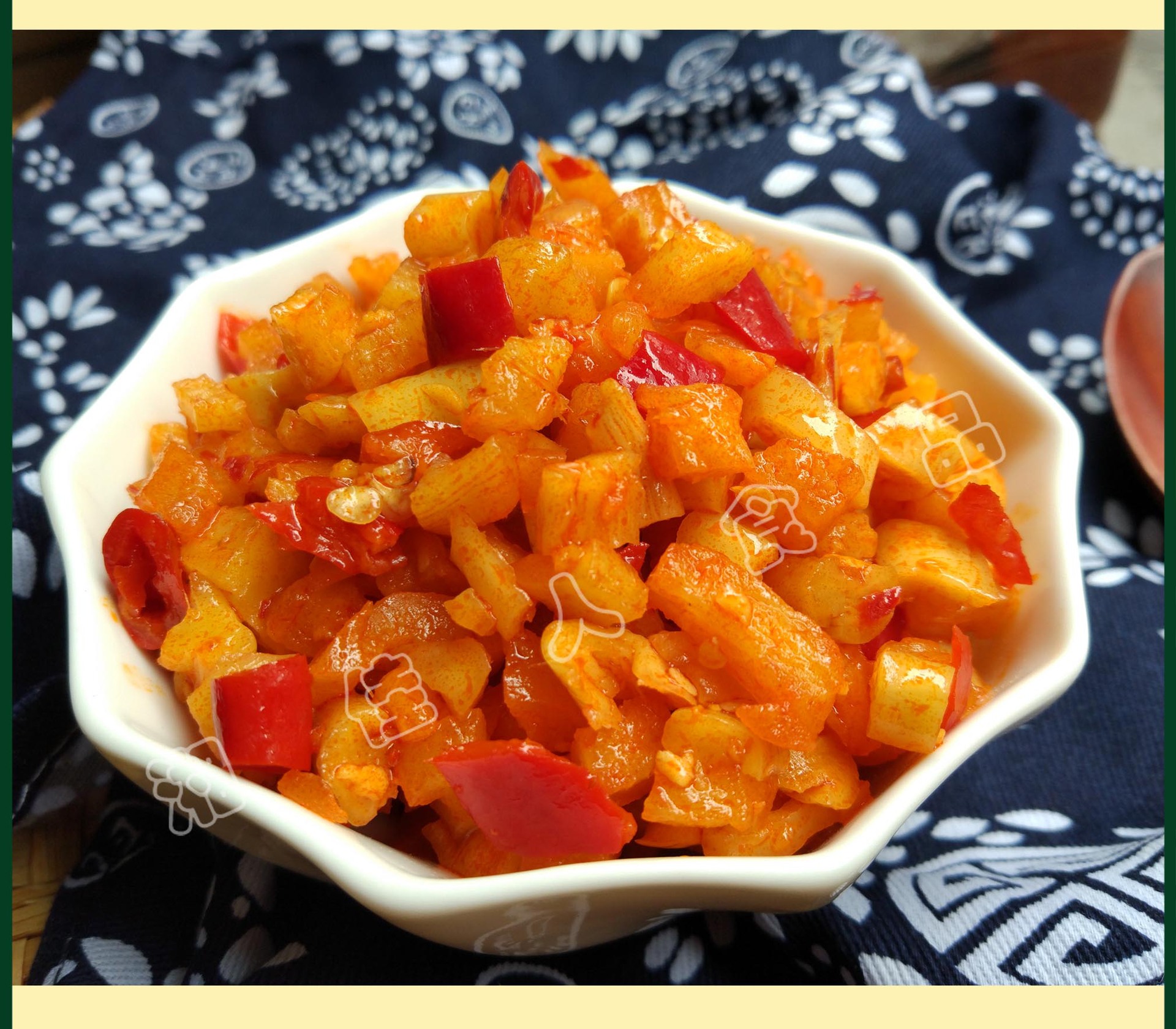 特产 萝卜丁剁椒脆萝卜手工酱腌菜 散装下饭菜小菜配菜 批发