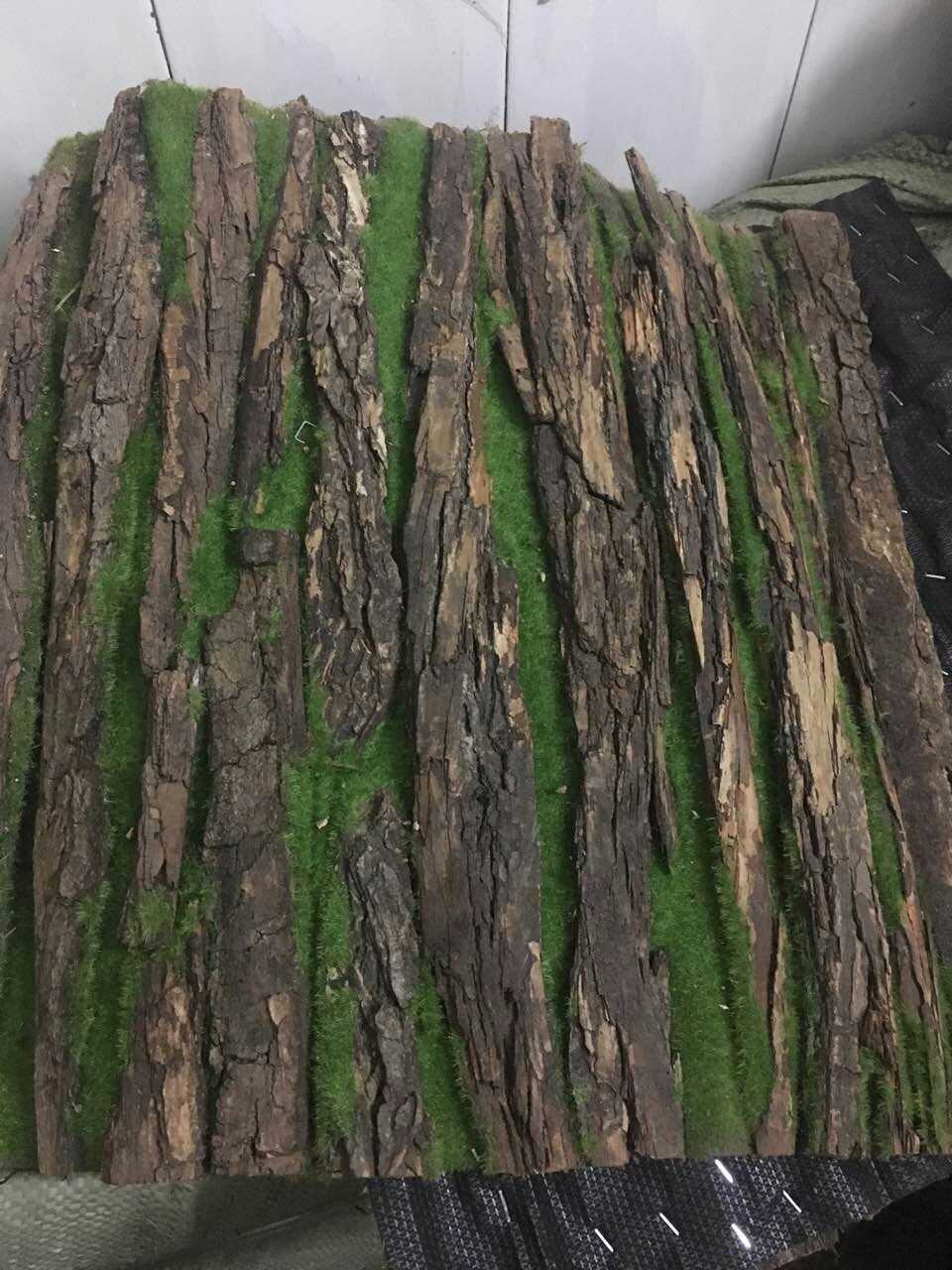仿真香樟树皮 pu树皮 仿真树皮 植物墙装饰 园林景观装修用品