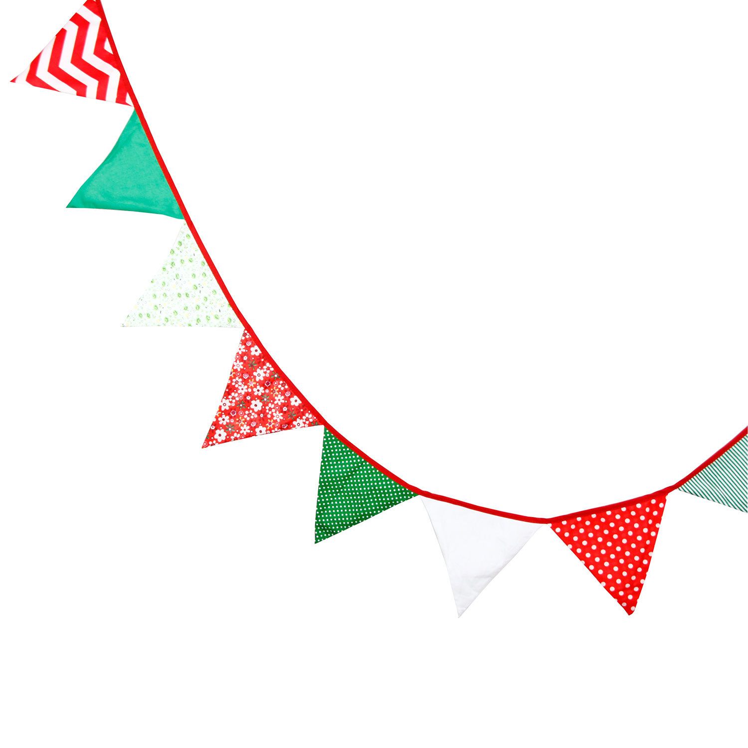 新品2017圣诞节三角旗厂家外贸圣诞树装饰用品彩旗