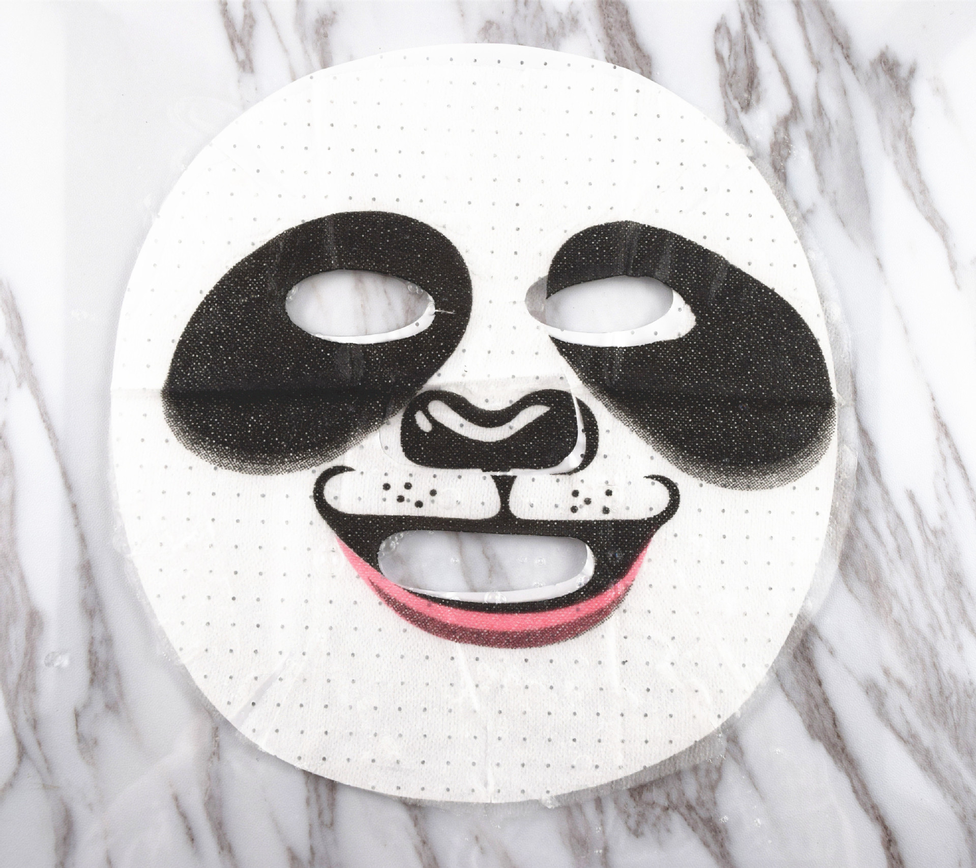 韩版动物面膜 爱御女熊猫图案面膜正品 焕彩亮颜面膜化妆品批发