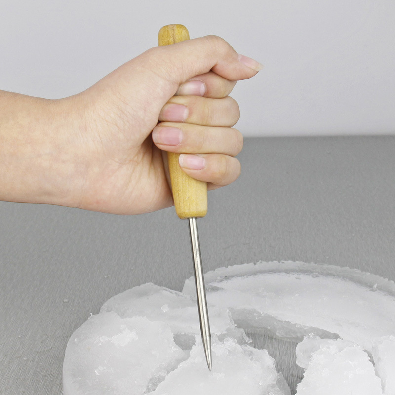 artaste碎冰锥 冰凿 凿冰器单叉冰锥 酒吧调酒用具 冰箱除冰