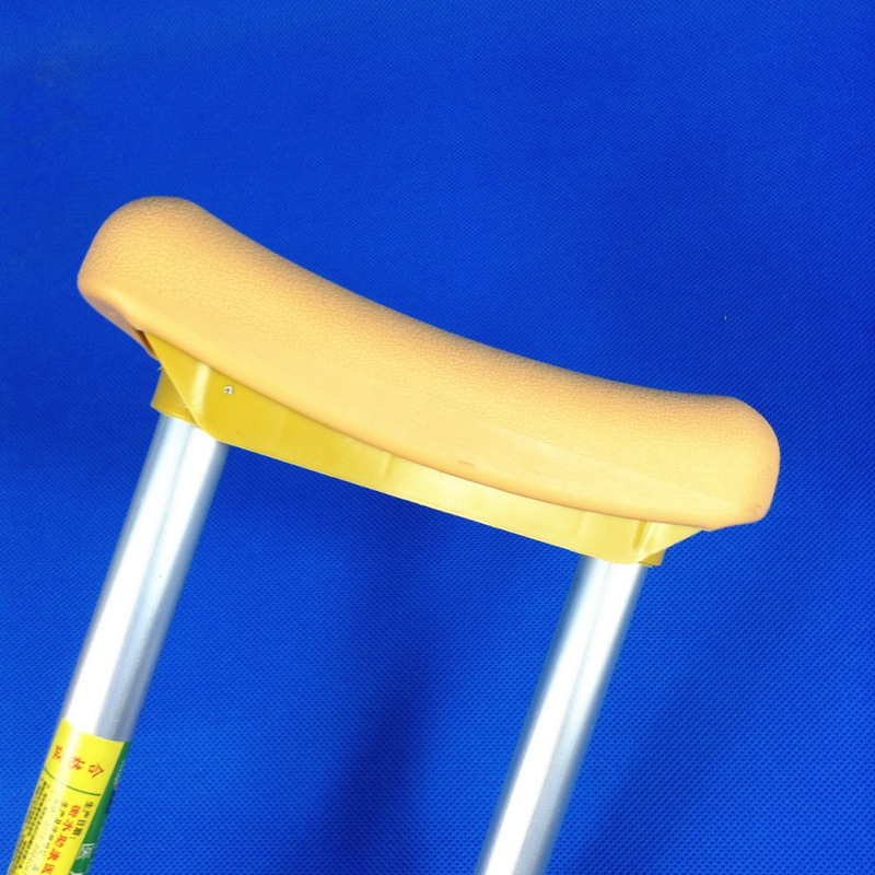 厂家批发双拐腋下拐杖配件软腋托把手海绵发泡扶手结实橡胶胶头
