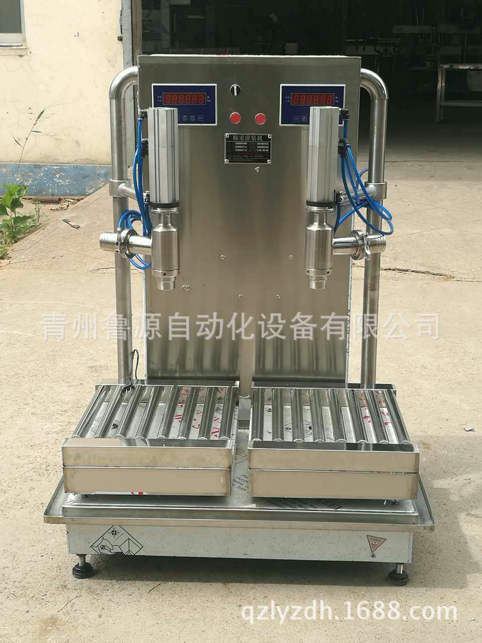 青州鲁源供应小型手动灌装机 小型半自动灌装机 青州灌装机厂家直