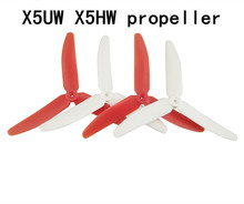 司马X5UW X5UC X5HW X5HC 遥控直升机升级风叶螺旋桨三叶桨红白色