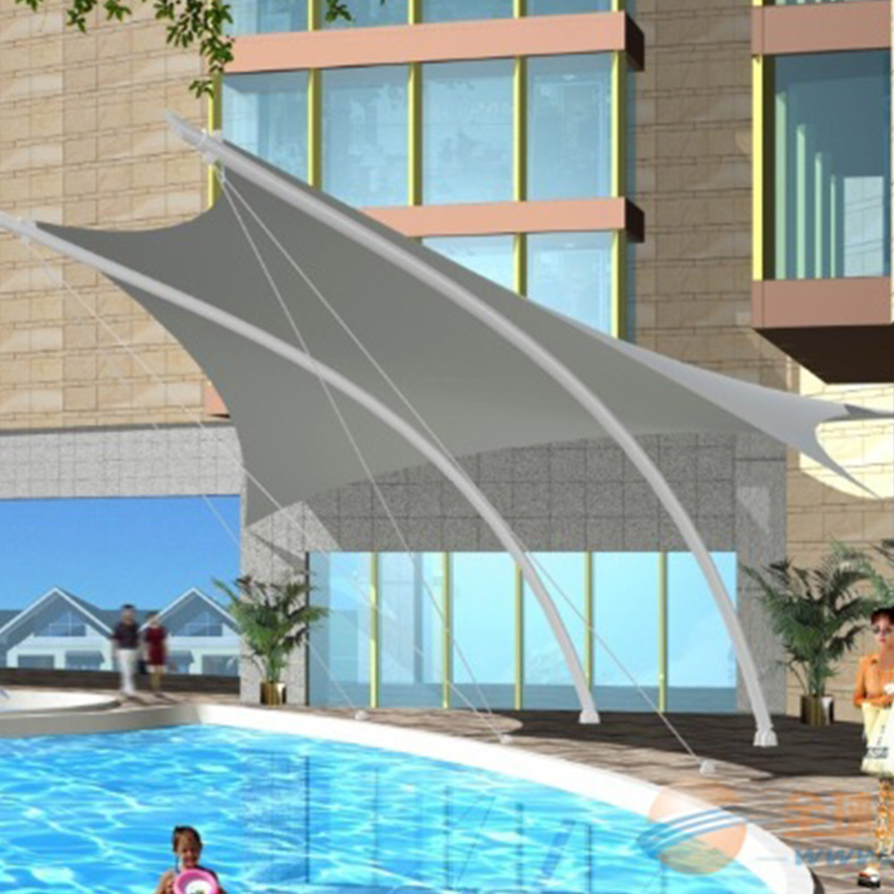 【膜结构厂家直销】泳池膜结构施工,保温膜材料批发