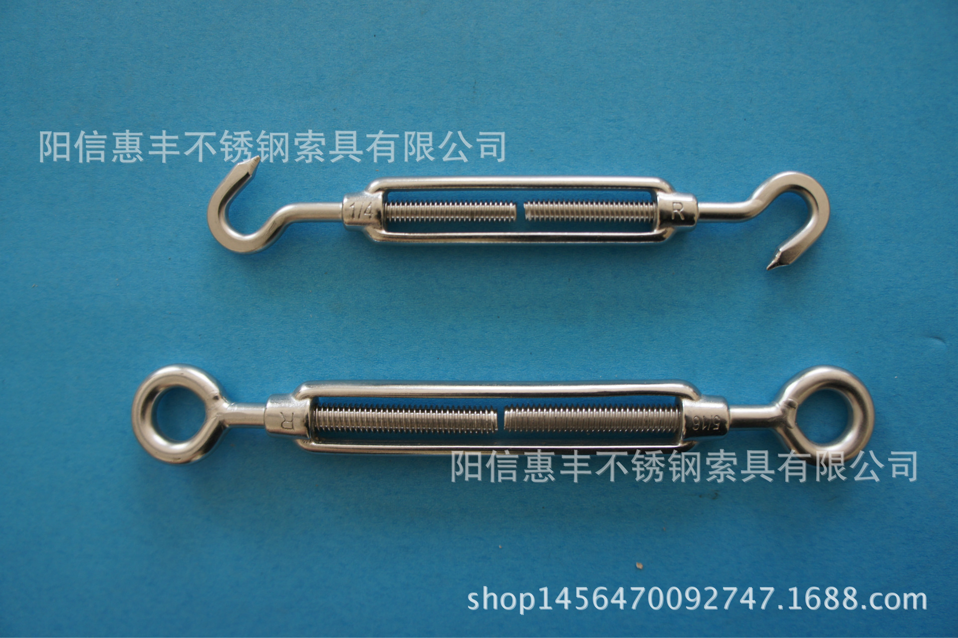 不锈钢索具开体花篮螺丝螺旋扣日式花篮螺丝遮阳帆配件种类齐全